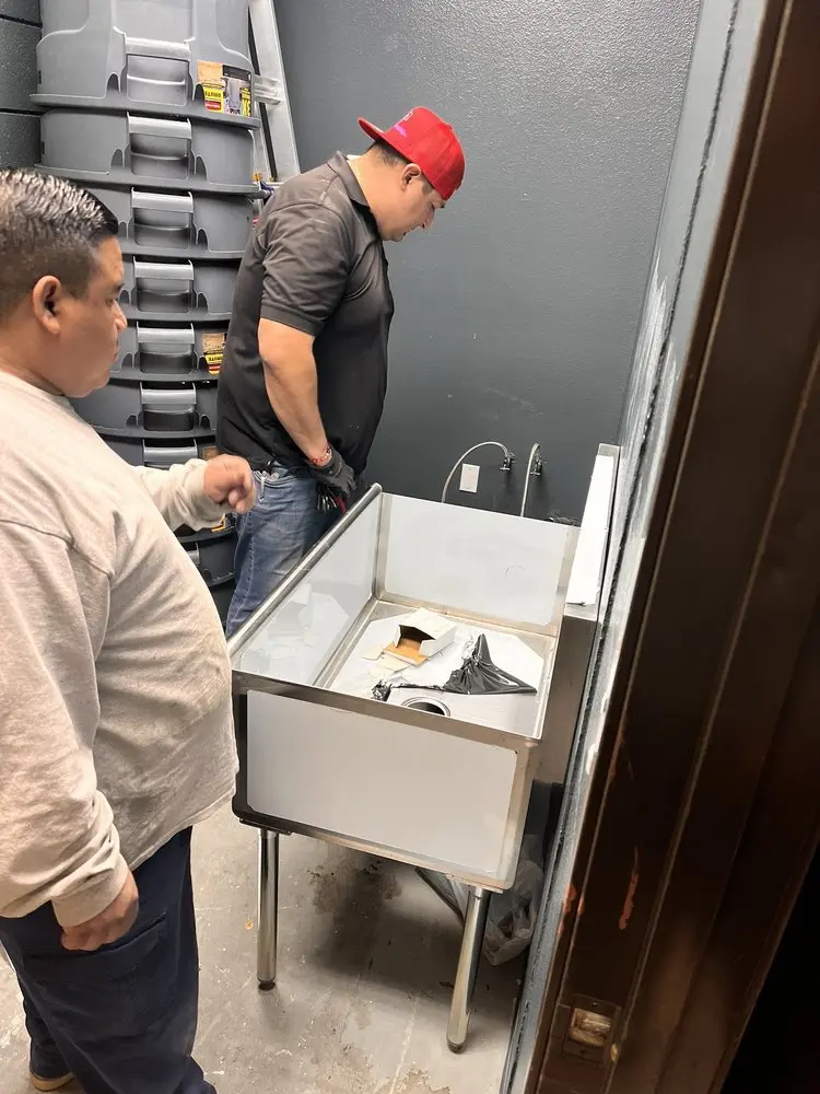 Commercial plumbing and sink installation in South Laguna Hills